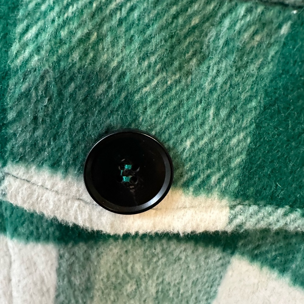 Plaid flannel jacket NWOT - Picture 6 of 13
